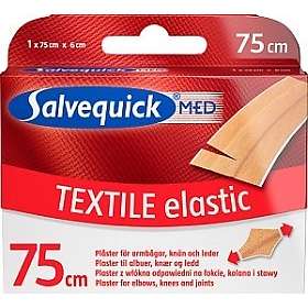 Salvequick Textile Elastic Plåster 6x75cm