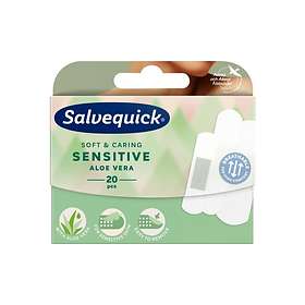 Salvequick Aloe Vera Sensitive Plaster 20-pack