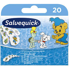Salvequick Bamse Plaster 20-pack