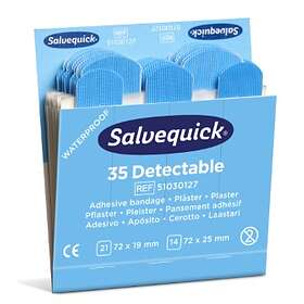 Salvequick Detectable Plaster 35-pack