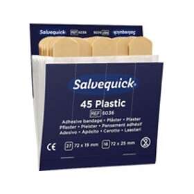 Salvequick Plastic Plaster 45-pack