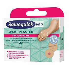 Salvequick Wart Plåster 20-pack