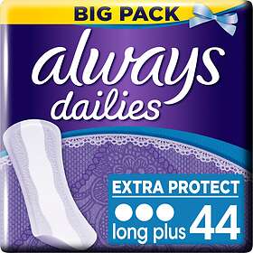 Always Dailies Extra Protect Long Plus (44-pack)