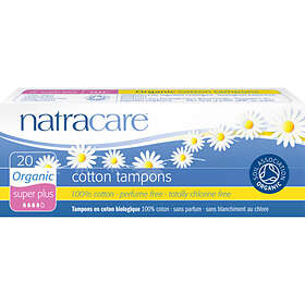 Natracare Super Plus Tampons (20-pack)