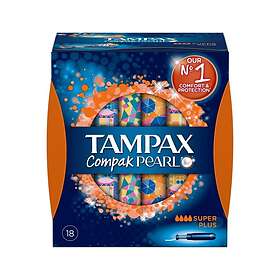 Tampax Compak Pearl Super Plus (18-pack)