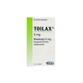 Toilax 5mg 25 Tabletter