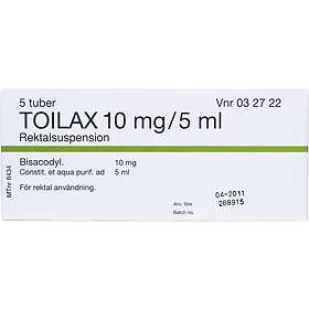 Toilax Rektalsuspension 10mg 5 x 5ml