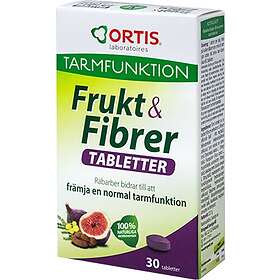 Ortis Frukt & fiber 30 Tabletter