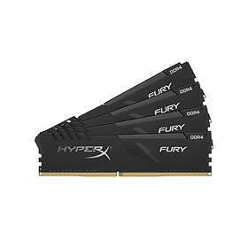 Kingston HyperX Fury Black DDR4 3466MHz 4x16GB (HX434C17FB4K4/64)