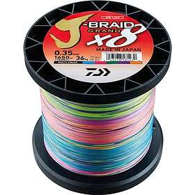 Daiwa J-Braid Grand X8 Multicolor 0.42mm 1500m