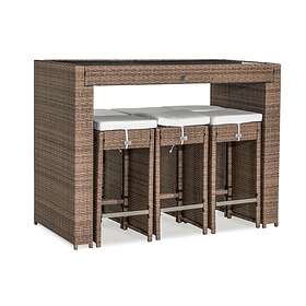 Comfort Garden Grupp Bahamas Bar 113x38cm (inkl. 6st Stolar)