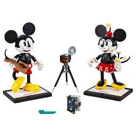 LEGO Disney 43179 Personnages à Construire Mickey Mouse et Minnie Mouse