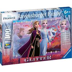 Ravensburger Puslespill Disney Frozen II Glitter 100 Brikker