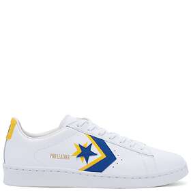 converse pro leather double logo