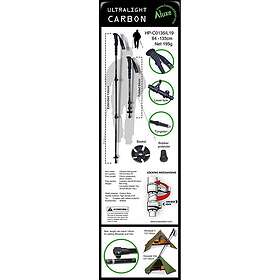 Luxe Outdoor Flip-Lock Carbon Fiber Telescopic