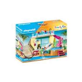 Playmobil: Family Fun - Bungalow with Pool Playset (70435) by Playmobil