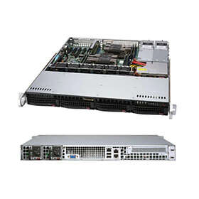 Supermicro SC813MF2TQC-R804CB 800W (Svart/Silver)