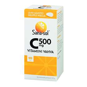 Sana-Sol C-Vitamiini 500mg 180 Tabletit