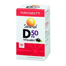 Sana-Sol D-Vitamiini 50mg 120 Tabletit