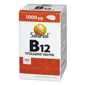 Sana-Sol Vahva B12-Vitamiini 100 Tabletit