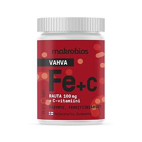 Makrobios Rauta + C-Vitamiini 60 Tabletit