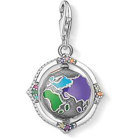 Thomas Sabo Vintage Globe Colurful Pendant Berlock (Dam)