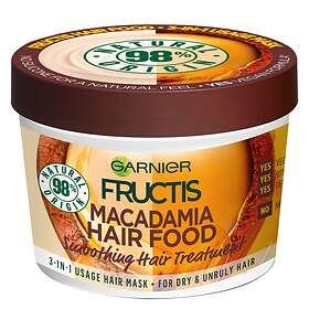 Compare prices for Garnier Fructis Macadamia Hair Food Smoothing Mask 390ml  - PriceSpy UK