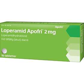Apofri Loperamid 2mg 16 Tabletter