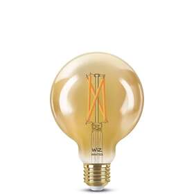 WiZ Smart LED Whites Filament Amber G95 640lm 2000-5000K E27 7W