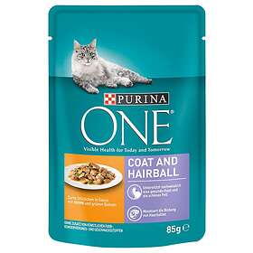 Purina ONE Cat Coat & Hairball 12x0.085kg