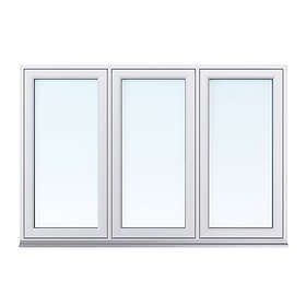 SP Fönster Balans Vridfönster Aluminium 3-Luft 3-Glas 230x90cm