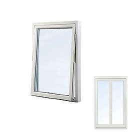 Elitfönster Original Vridfönster Bågpost Aluminium 1-Luft 3-Glas 120x130cm