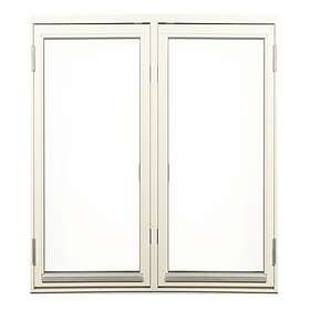 Elitfönster MF Duo Sidohängt Fönster Trä 2-Luft 2-Glas 130x150cm
