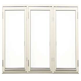 Elitfönster MF Duo Sidohängt Fönster Trä 3-Luft 2-Glas 178x108cm