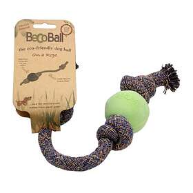 Beco Pets Natural Rubber Ball on Rope S