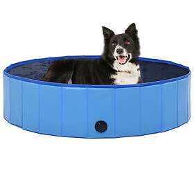 vidaXL Foldable Dog Pool 120x30cm