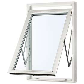 SP Fönster Stabil Vridfönster Svanenmärkt Trä 1-Luft 3-Glas 80x50cm