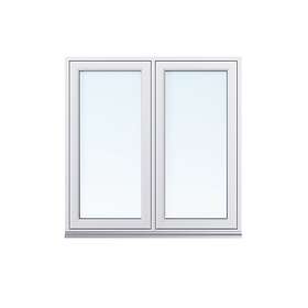 SP Fönster Stabil Vridfönster Svanenmärkt Trä 2-Luft 3-Glas 180x50cm