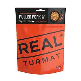 Real Turmat Pulled Pork With Rice 500g