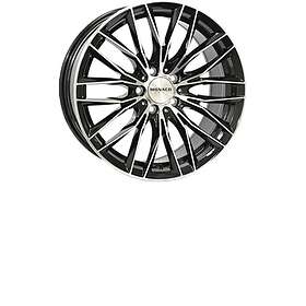 Monaco GP2 Black Polished 8.5x20 5/108 ET45 CB63.4