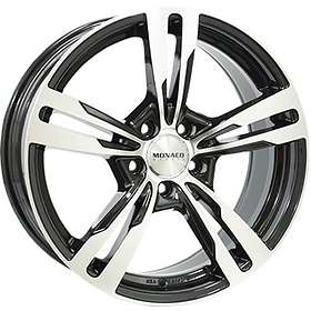 Monaco GP4 Black Polished 9.5x21 5/112 ET35 CB66.5