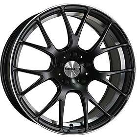 Monaco Mirabeau Matt Black Polished 8x18 5/114.3 ET40 CB73.1