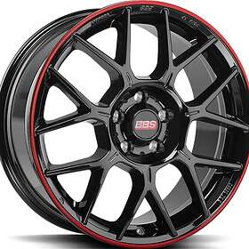 BBS xR Black Red 8x18 5/108 ET42 CB70