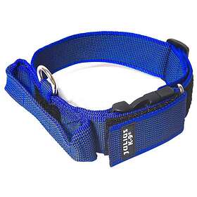 Julius K-9 Color & Gray Collar with Handle and Safety Lock 49-70cm