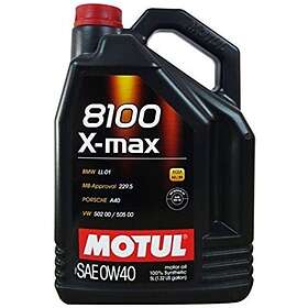 Motul 8100 X-Max A3/B4 0W-40 5l