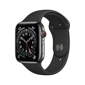 Apple Watch Series 6 4G 44mm Stainless Steel with Sport Band