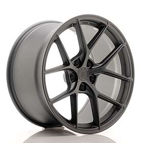 Japan Racing SL01 Matt Gun Metal 10.5x19 5/120 ET35 CB72.6