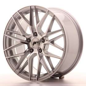 Japan Racing JR28 Machined Face Silver 8.5x18 5/120 ET35 CB72.6
