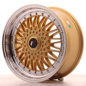 Japan Racing JR9 Gold 7.5x17 4/100/108 ET20 CB74.1