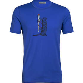 Icebreaker Tech Lite Otter Paddle Crewe SS Shirt (Herr)